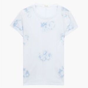 Rag&bone 100% cotton blue tie dye tee - size M - two very small stains pictured